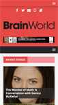 Mobile Screenshot of brainworldmagazine.com